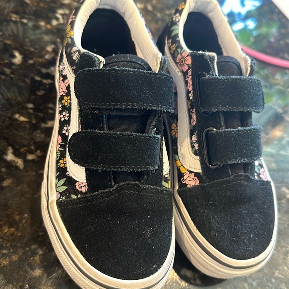 Vans Other - Like new floral vans